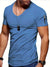 Variant image for Herr T-shirt V-ringning Casual Bomull-41