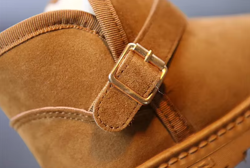 Snöstövlar i bomull för barn