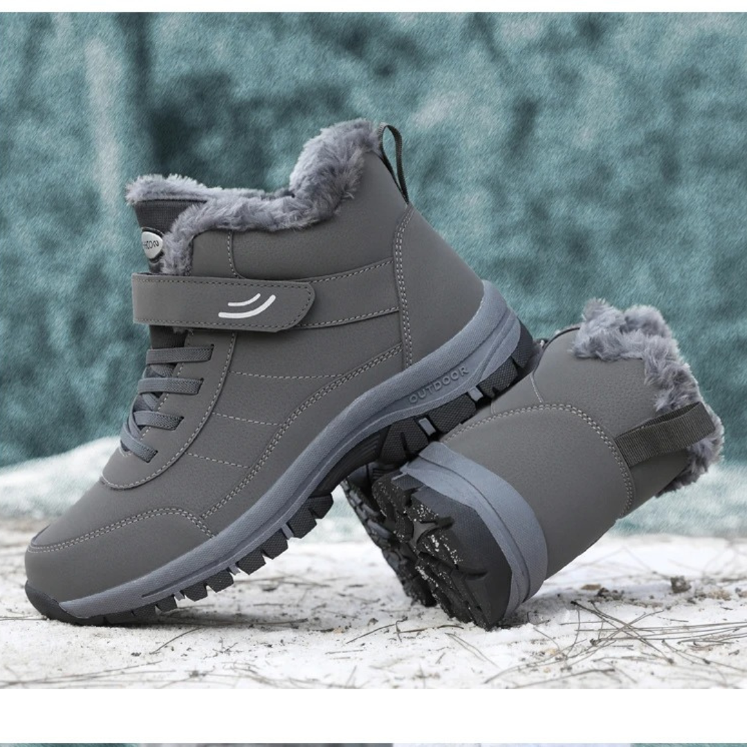 Lättviktssnöskor pälsstil för damer