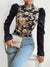 Variant image for Dam Satin Top Blommönster Elegant-1
