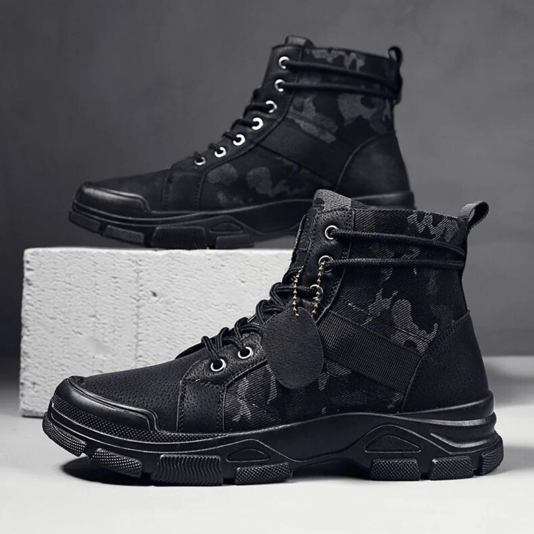 Camo-stövlar för män