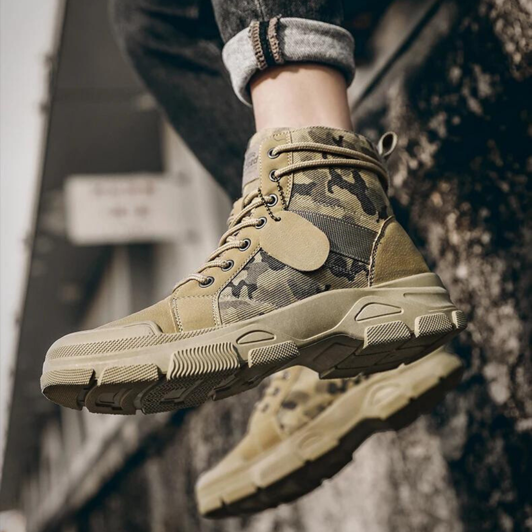 Camo-stövlar för män