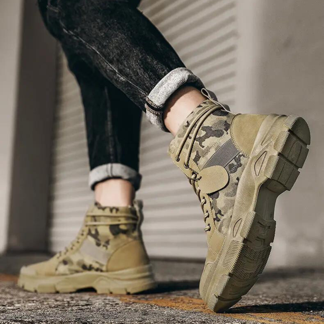 Camo-stövlar för män