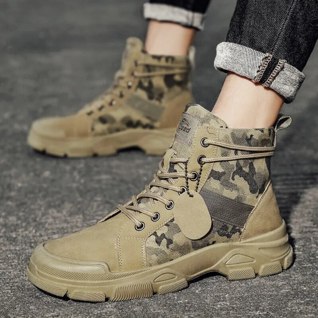 Camo-stövlar för män