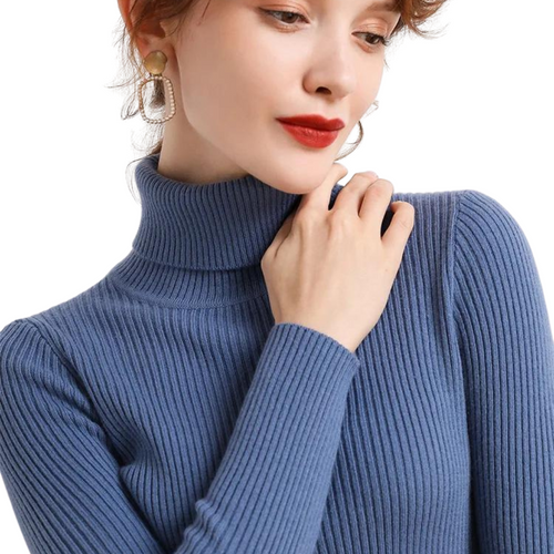 Turtleneck Sweater för kvinnor