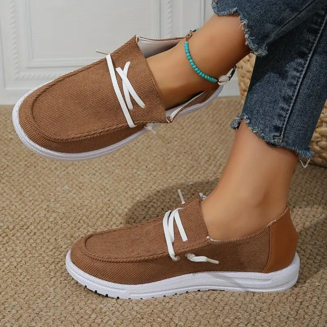 Andningsaktiva manchesterskor för damer