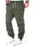 Variant image for Herrbyxor Löst Sittande Casual med Sladddragning 100% Bomull-1