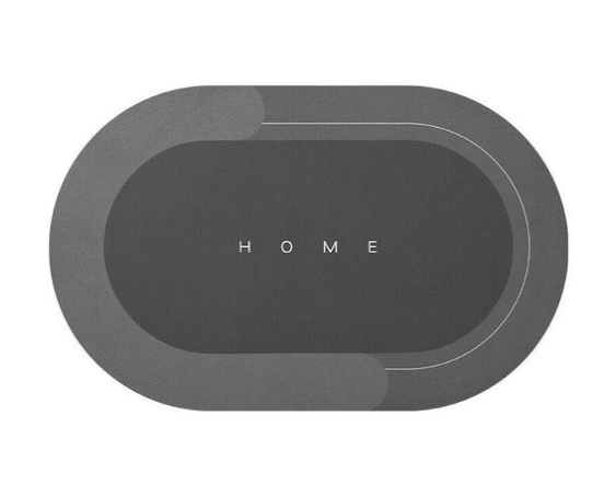 Ultraabsorberande Oval Badrumsmatta