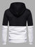 Hoodie Herr Våffelmönster Modern Design Mjuk Tygblandning-4