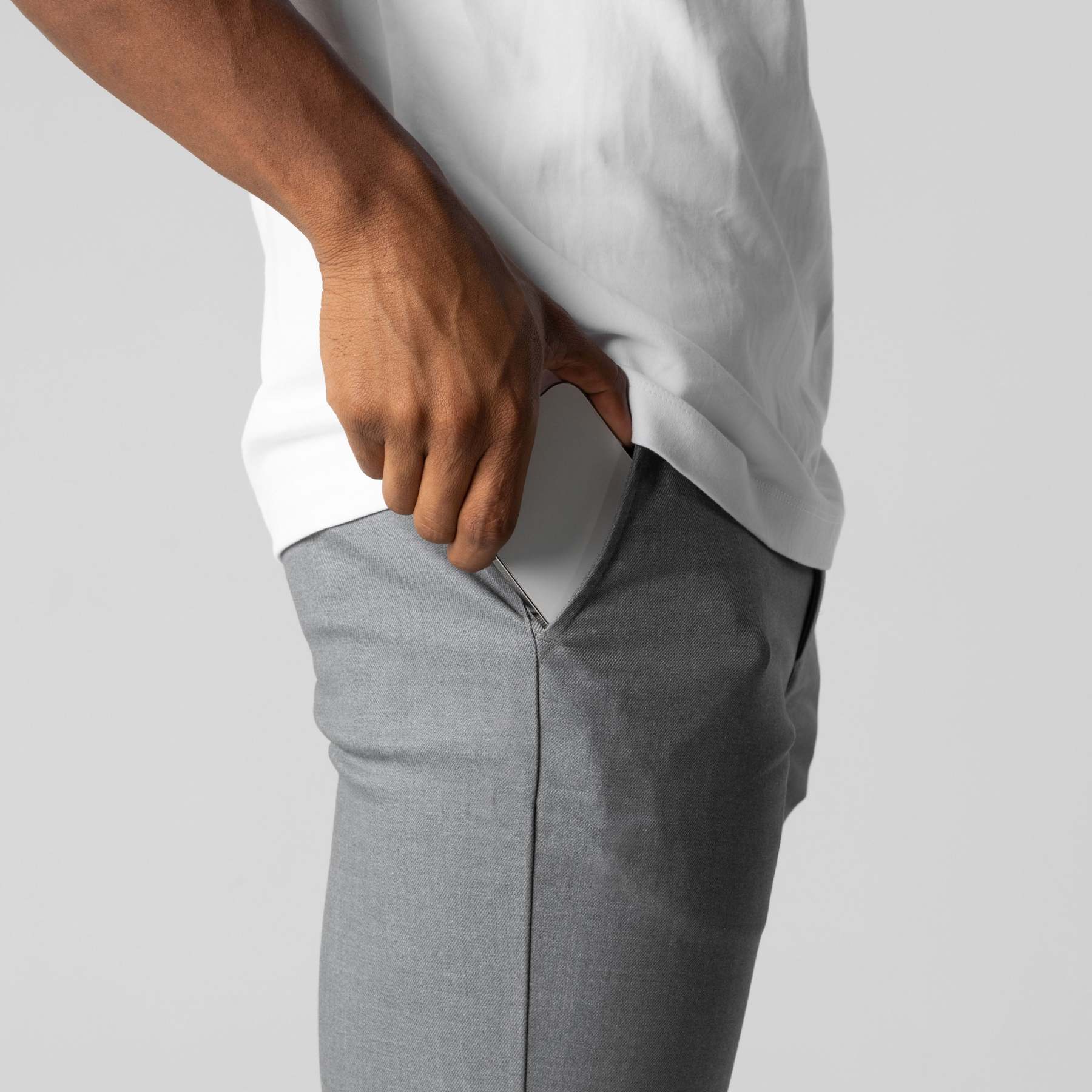 Herrbyxor Chinos Slim Fit 100% Bomull Modern Design-3