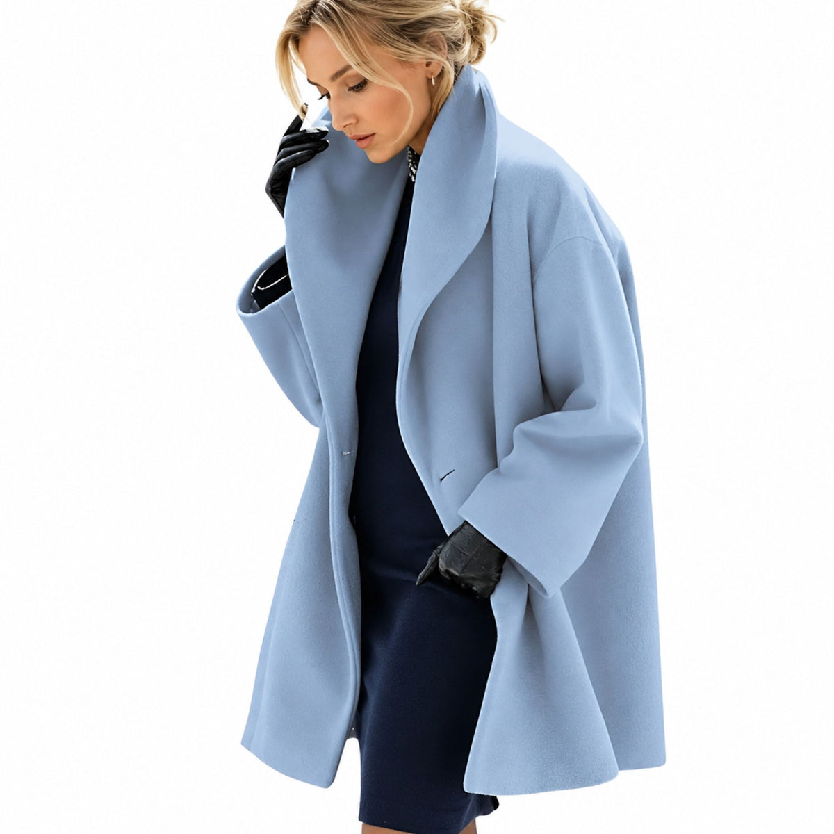 Dam Trenchcoat med Modern Stil