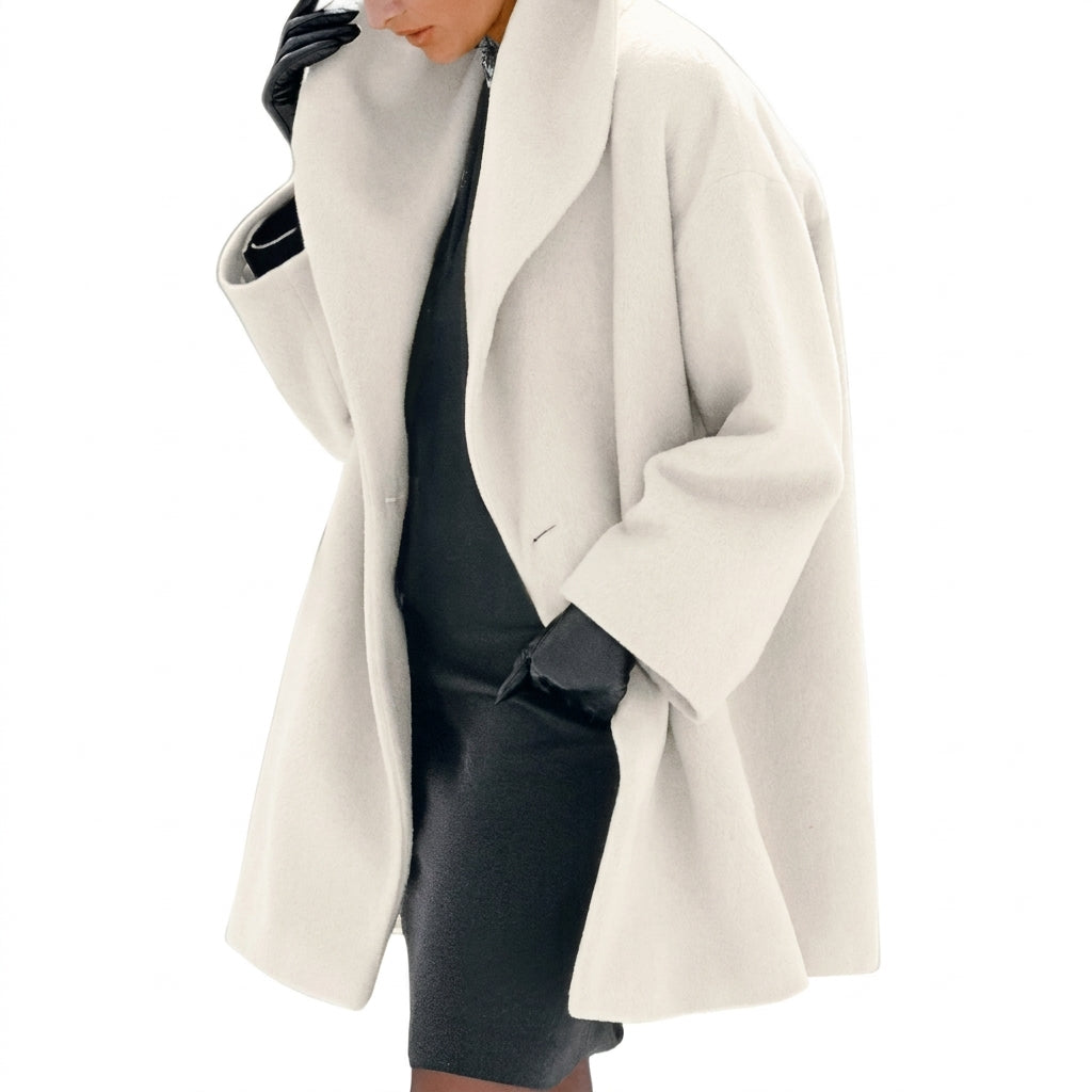 Dam Trenchcoat med Modern Stil