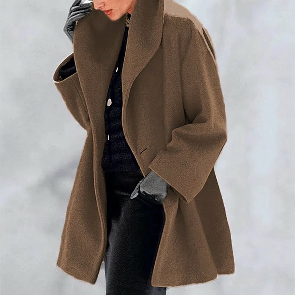 Dam Trenchcoat med Modern Stil