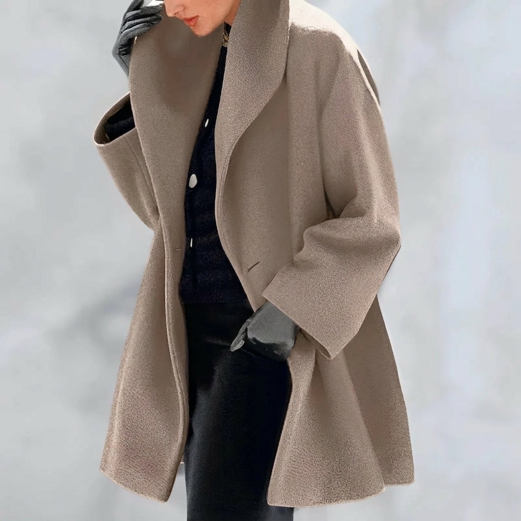 Dam Trenchcoat med Modern Stil