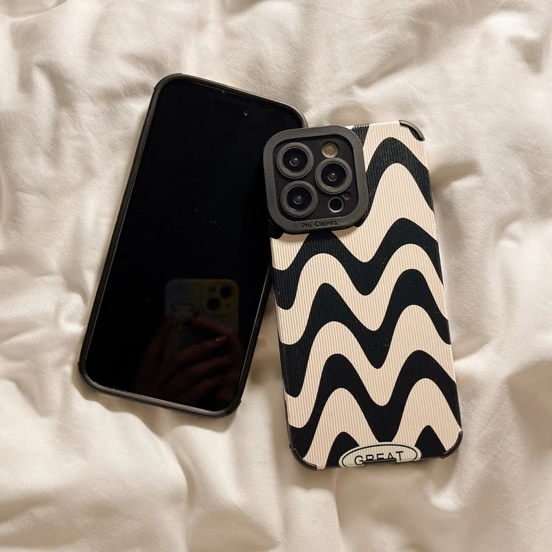 Zebramönster telefonfodral för iPhone