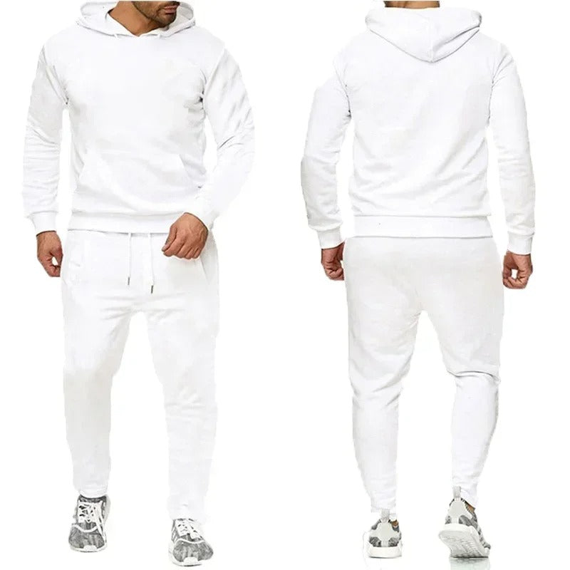 Fitness sweatshirt set för män