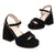 Chunky Heels Mockasandaler