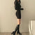Damstickad Slim Bodycon