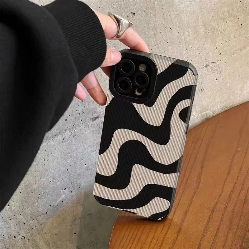 Zebramönster telefonfodral för iPhone