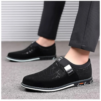 Avslappnade loafers för män
