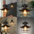 Retro industriell hängande lampa