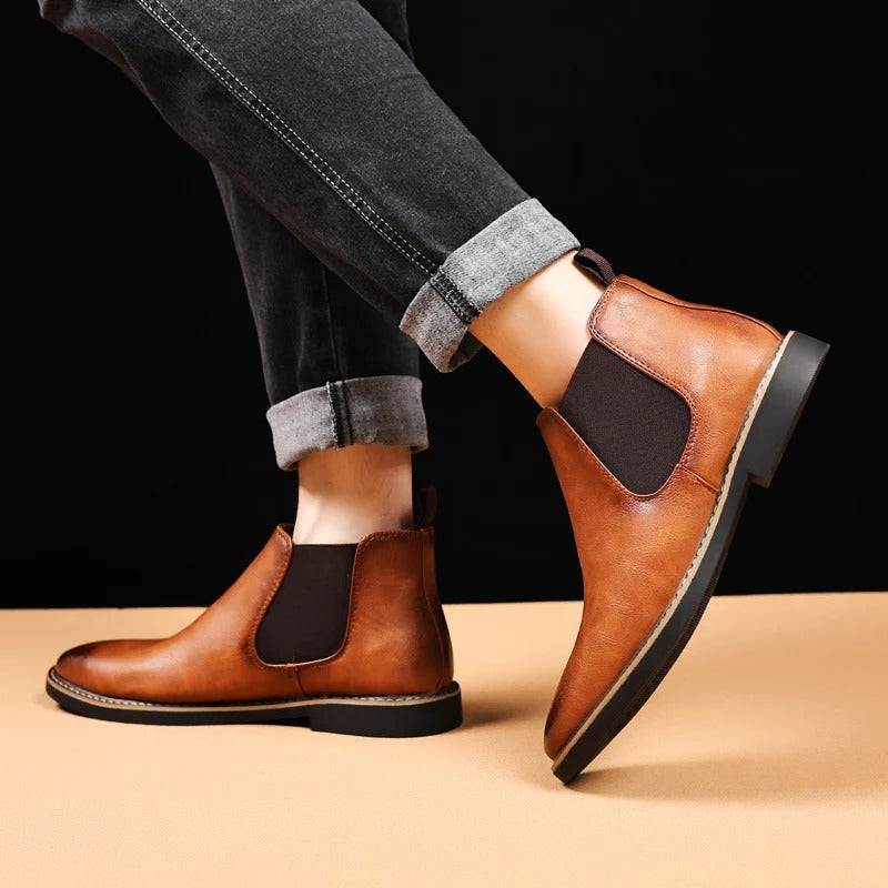 Retro Chelsea-stövlar för män