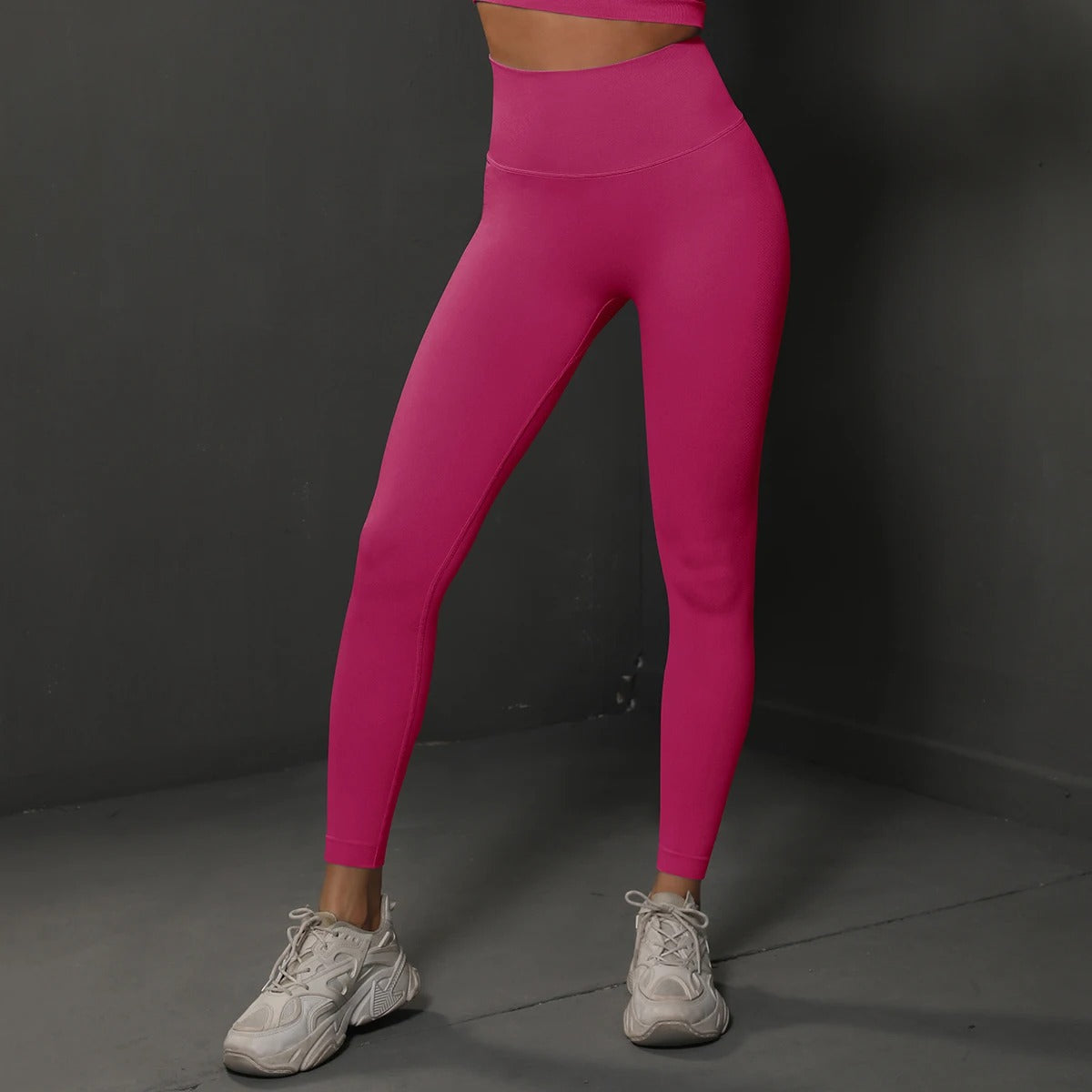 Sömlösa gymleggings för kvinnor