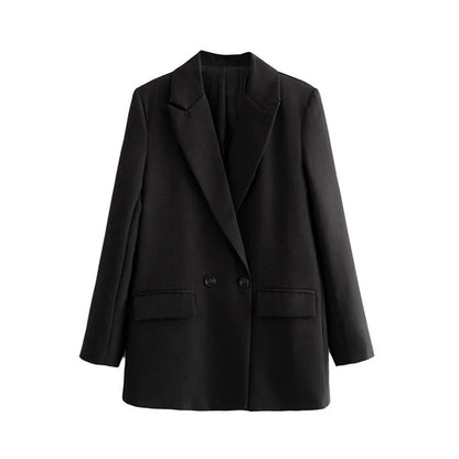 Chic kontorsblazer för kvinnor