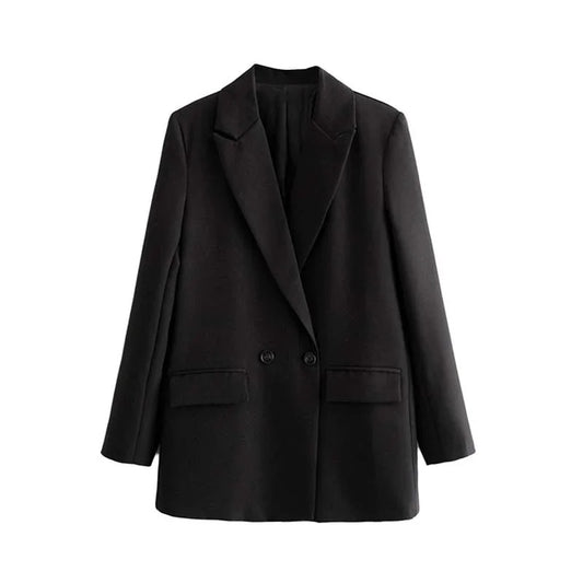 Chic kontorsblazer för kvinnor
