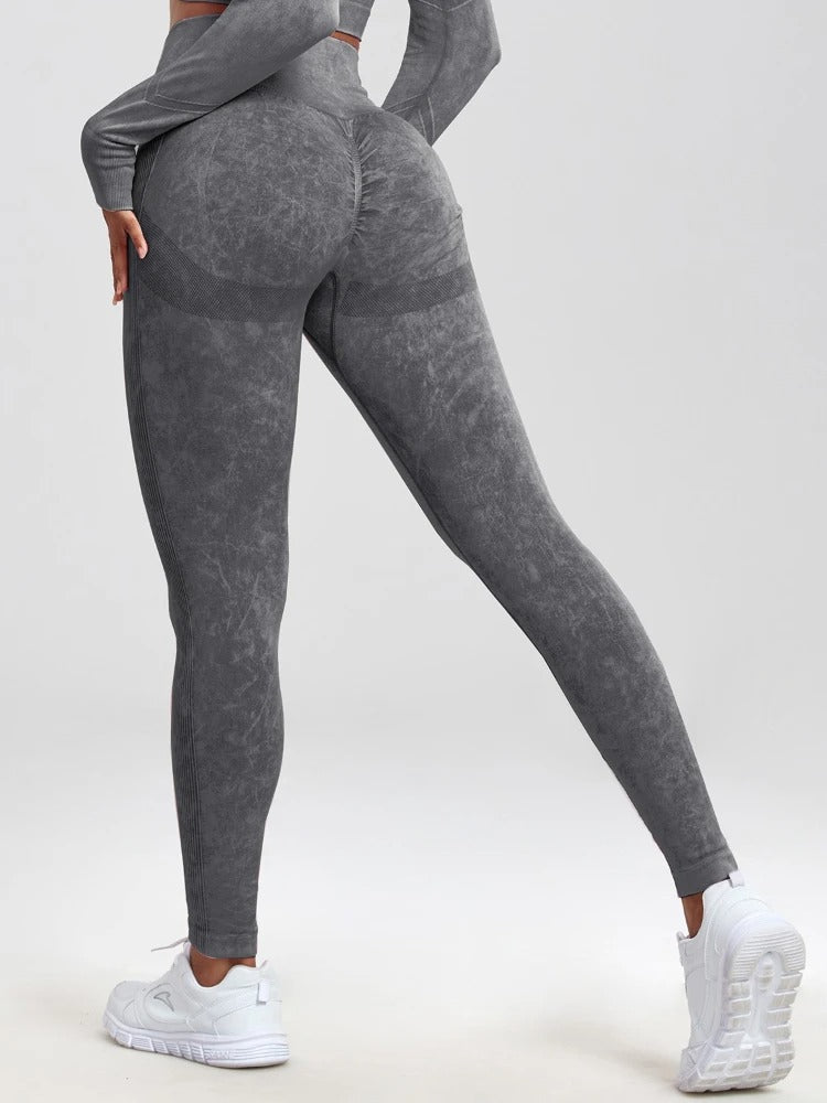 Hög Midja Fitness Leggings