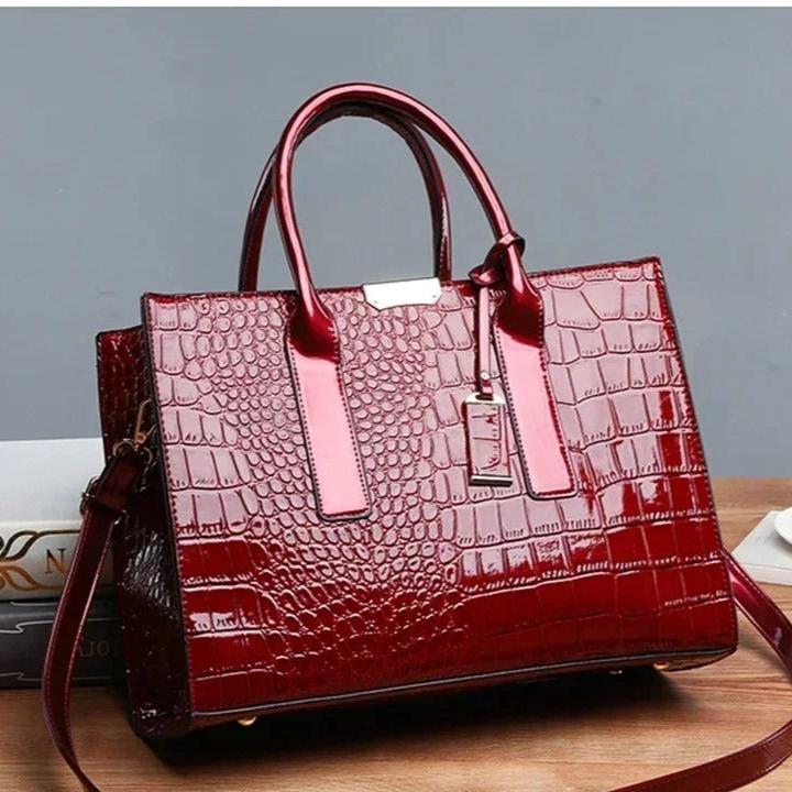 Krokodiltryck Toteväska