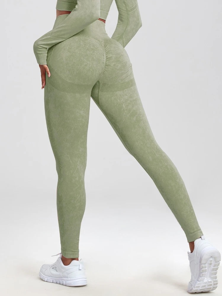 Hög Midja Fitness Leggings