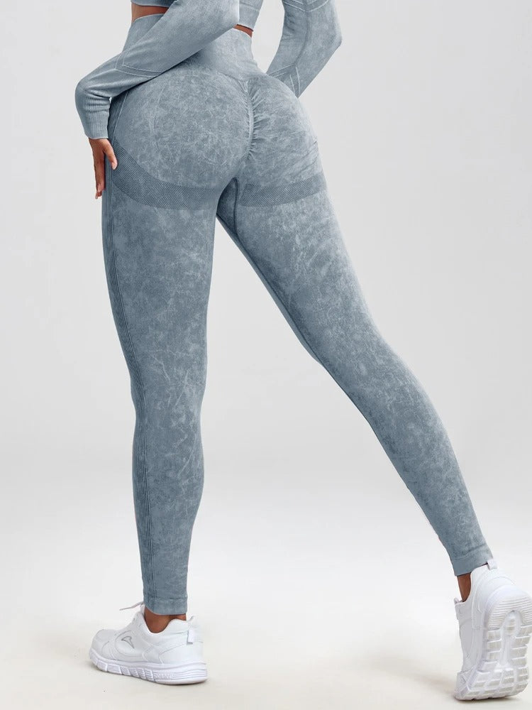 Hög Midja Fitness Leggings