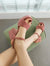 Chunky Heels Mockasandaler