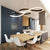 Modern LED-pendellampa