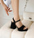 Chunky Heels Mockasandaler