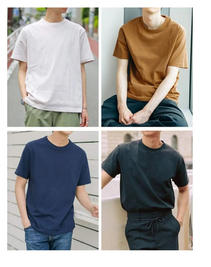 Överdimensionerad Tungvikts T-shirt för män