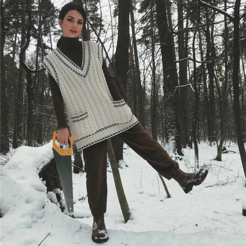 Varma manchesterbyxor för kvinnor