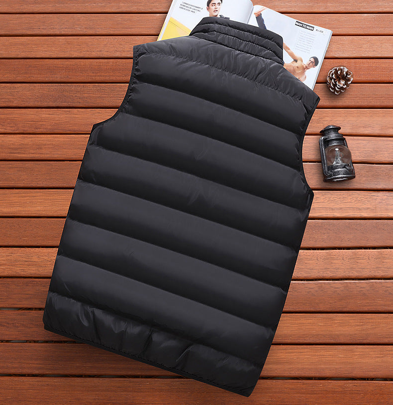 Ärmlös Bodywarmer-väst för män