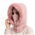 Damstickad pälsmössa Mask Set
