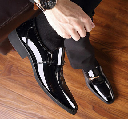 Lyxiga Läderstil Loafers