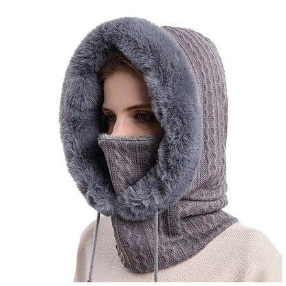 Damstickad Stickad stil Mask Set