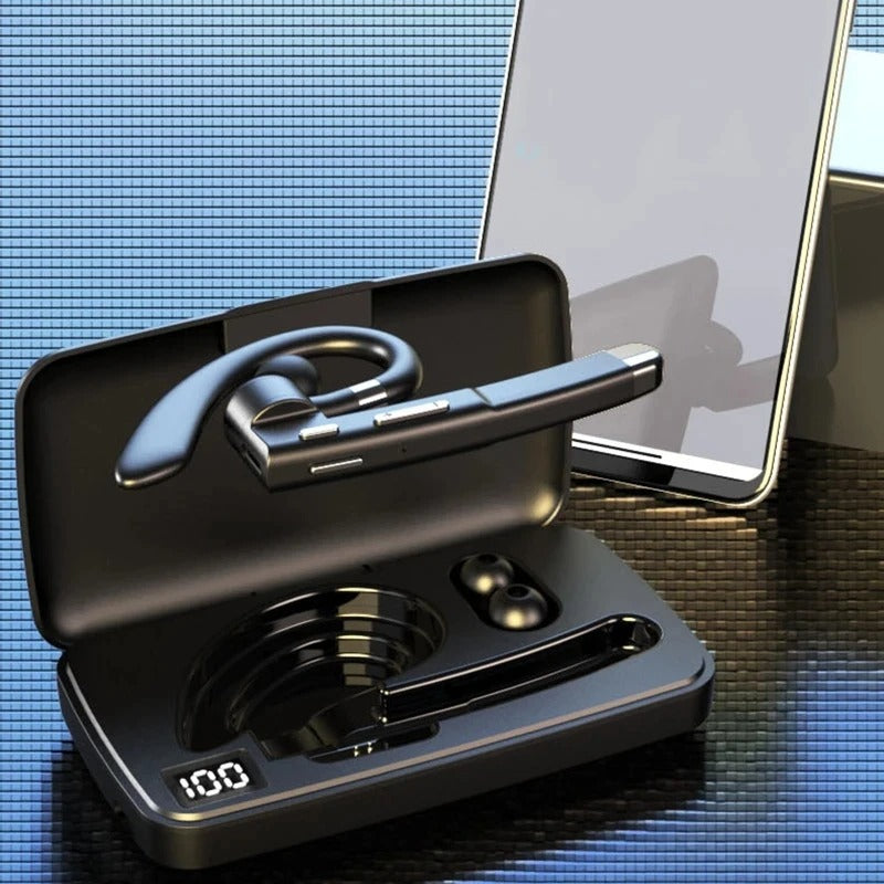 Digital display brusreducerande sporthörlurar