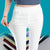 Casual Stretch Skinny Byxor för kvinnor
