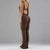 Dam Jumpsuit Blommiga Ben Rygglös Polyester-6