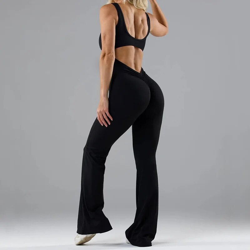 Dam Jumpsuit Blommiga Ben Rygglös Polyester-2