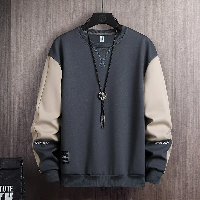 Herr Hoodie Casual Mjuk Polyester 3
