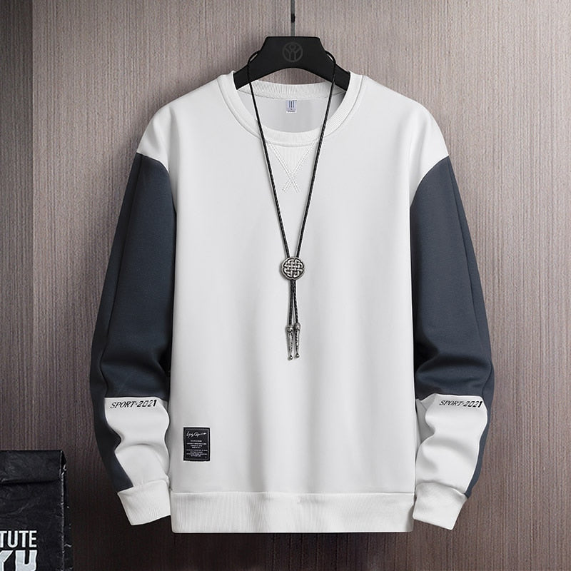 Herr Hoodie Casual Mjuk Polyester 4
