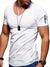 Variant image for Herr T-shirt V-ringning Casual Bomull-57