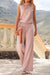 Dam Jumpsuit Tidlös Design Bredbenad Smidigt Tyg-1
